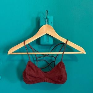 Victoria’s Secret Bralette Heather Maroon